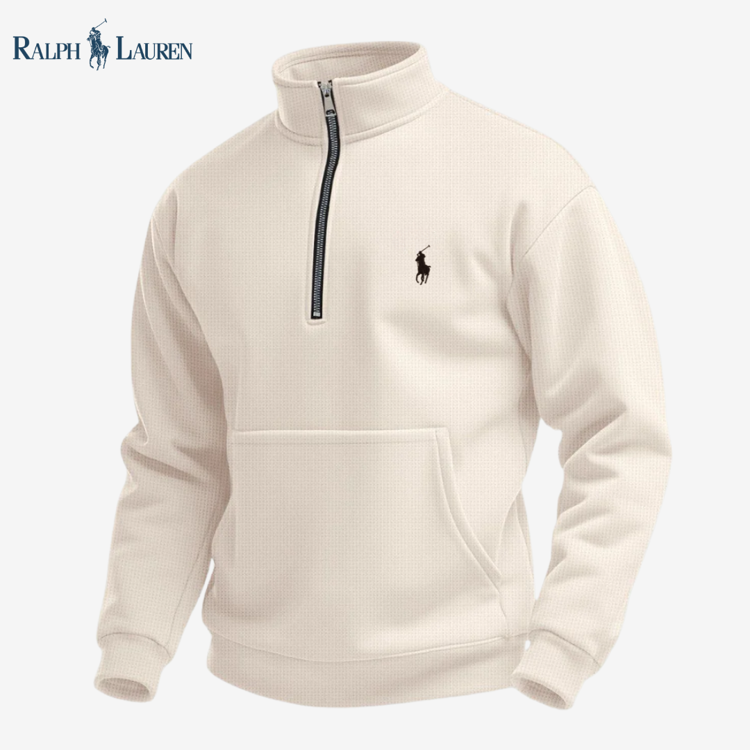 R&L™ Heren Sweatshirt met Kwartritssluiting - UITVERKOOP