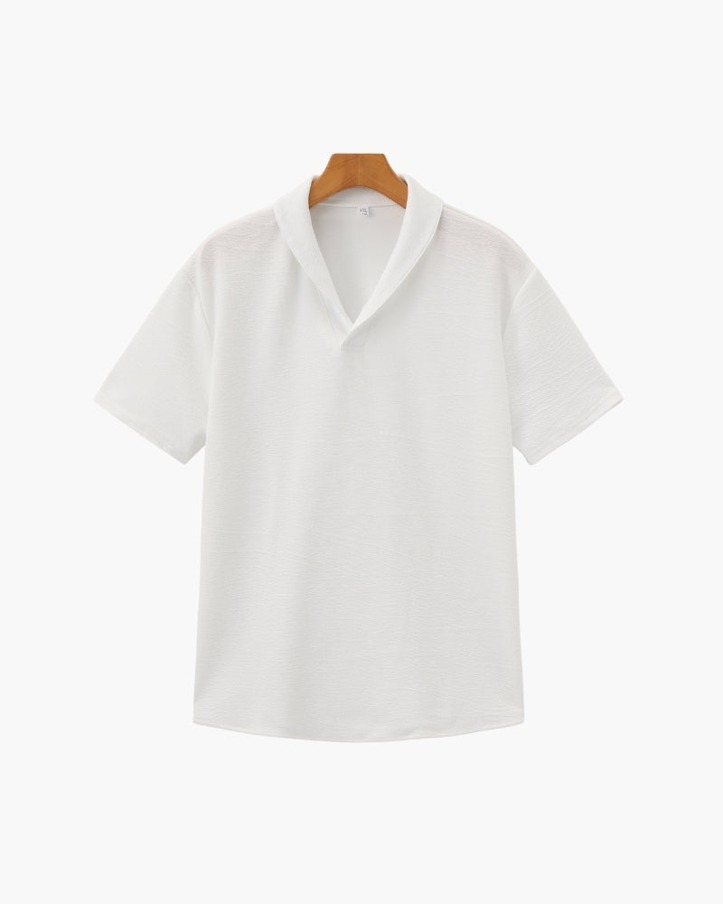 Completo polo e pantaloni in cotone
