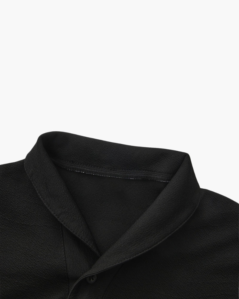 Completo polo e pantaloni in cotone