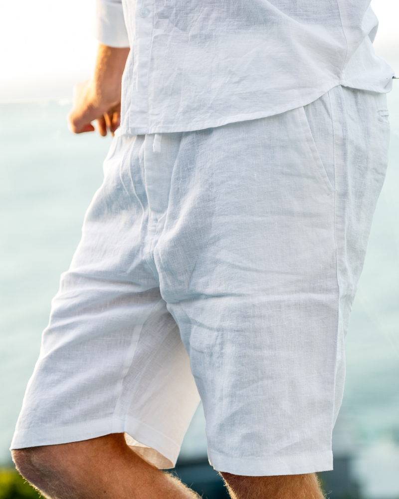 Casablanca - Pantaloncini Premium in Lino