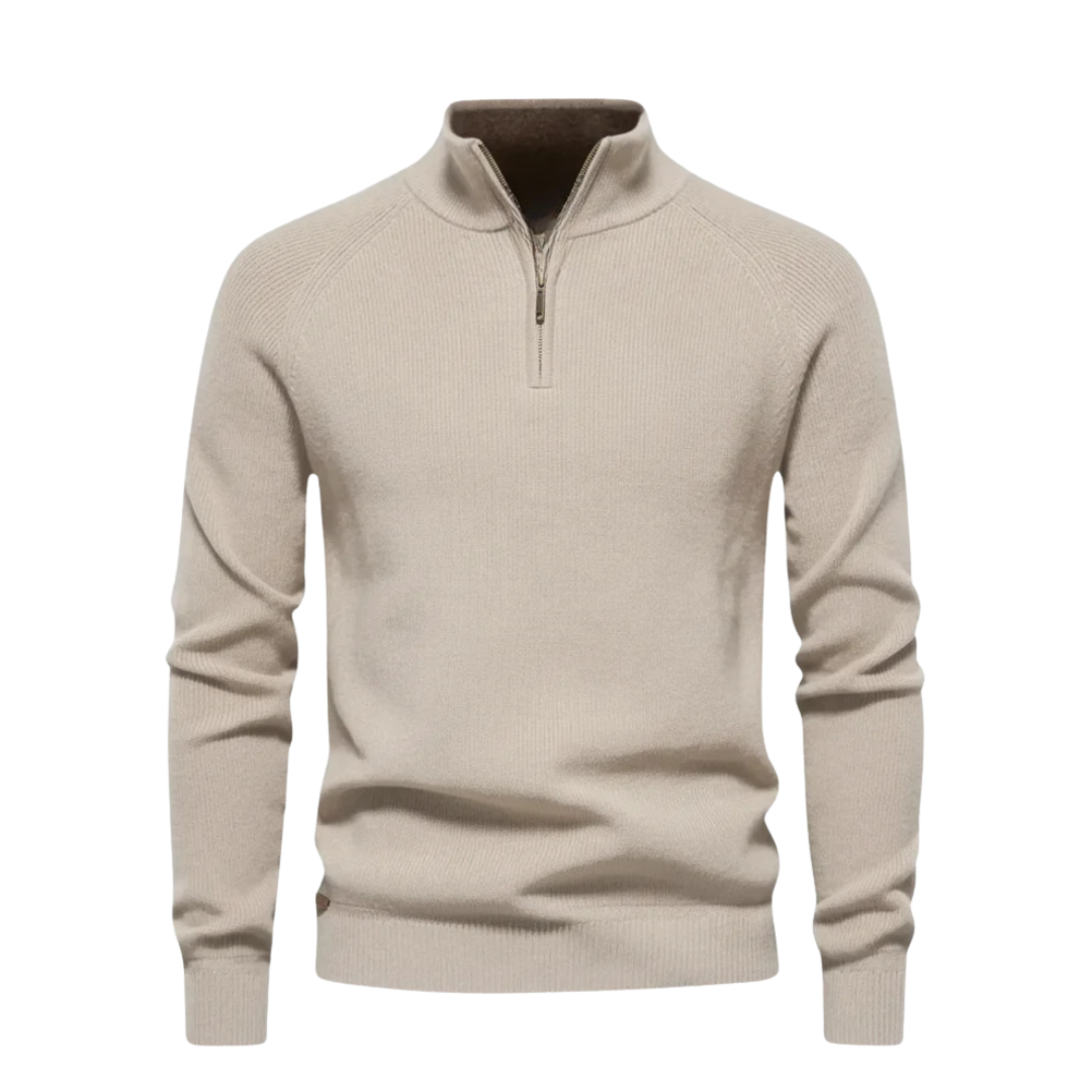 Premium Half-Zip Sweater