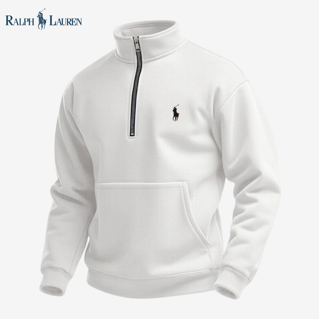 R&L™ Heren Sweatshirt met Kwartritssluiting - UITVERKOOP