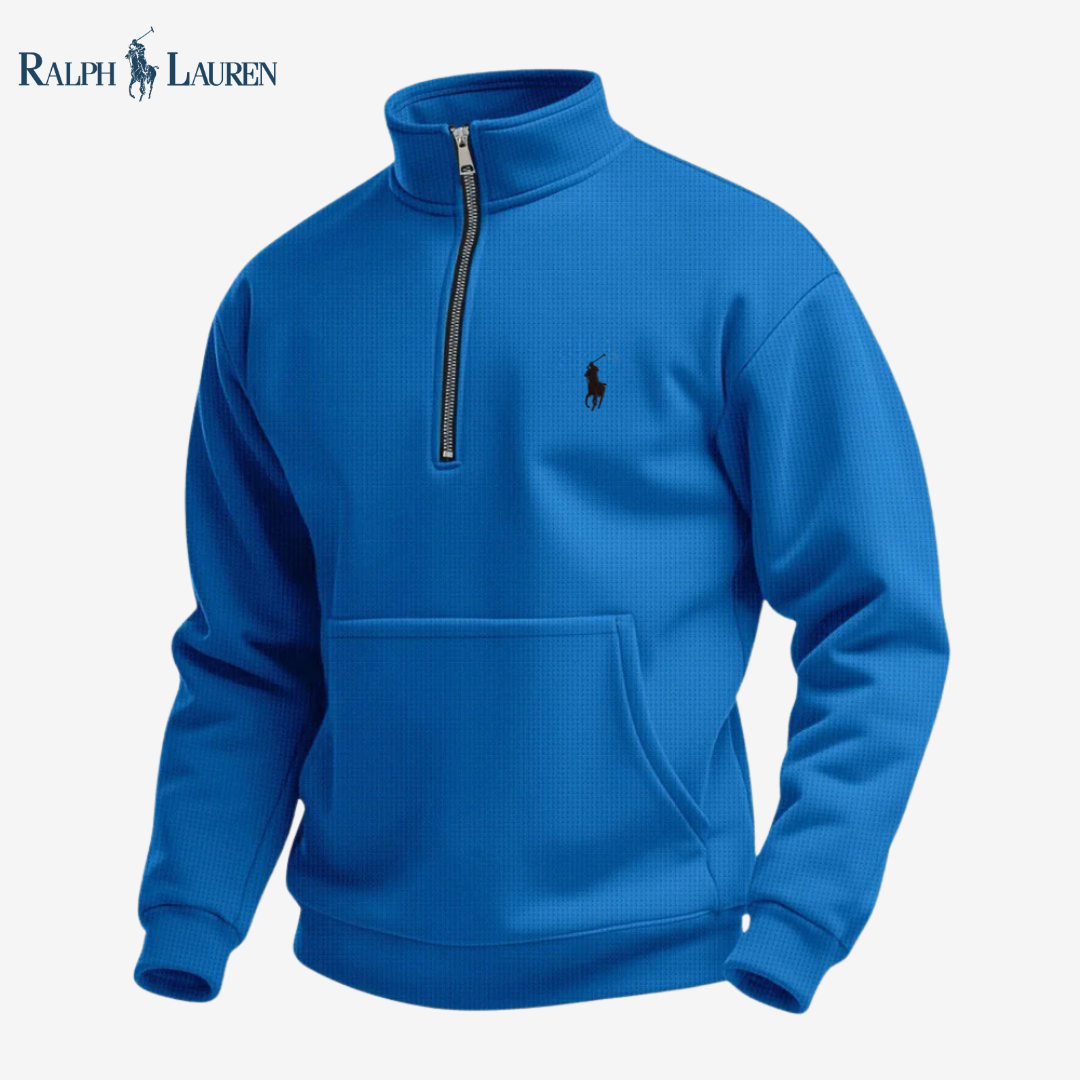 R&L™ Heren Sweatshirt met Kwartritssluiting - UITVERKOOP