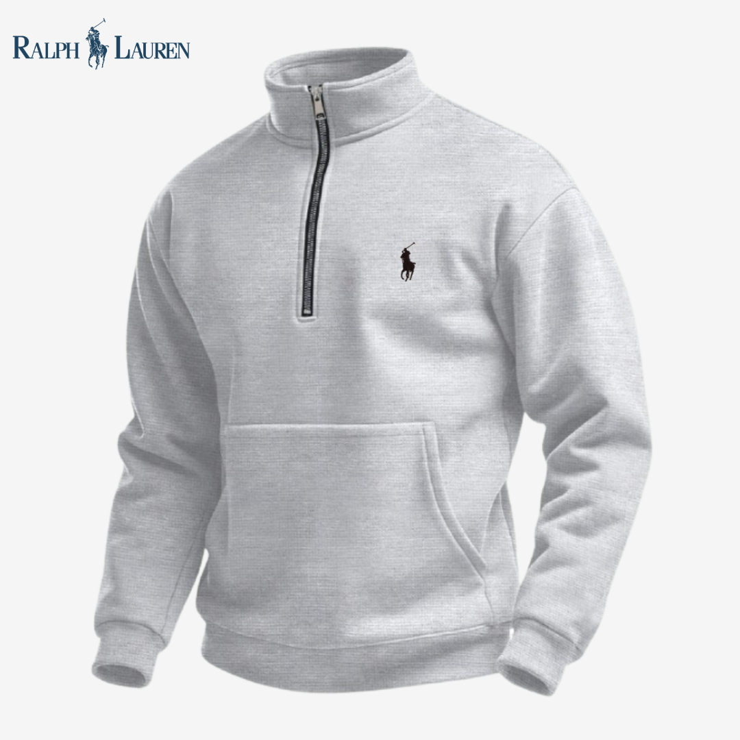 R&L™ Heren Sweatshirt met Kwartritssluiting - UITVERKOOP
