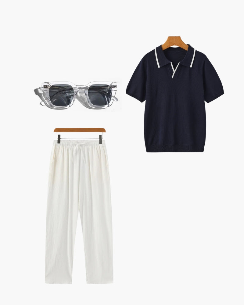 Conjunto de marinero marino